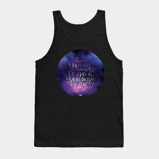 Universe Wisdom Tank Top by polliadesign